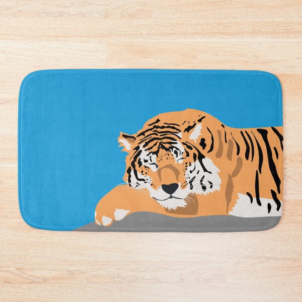 Item preview, Sleeping tiger on a rock designed and sold by Martapp.