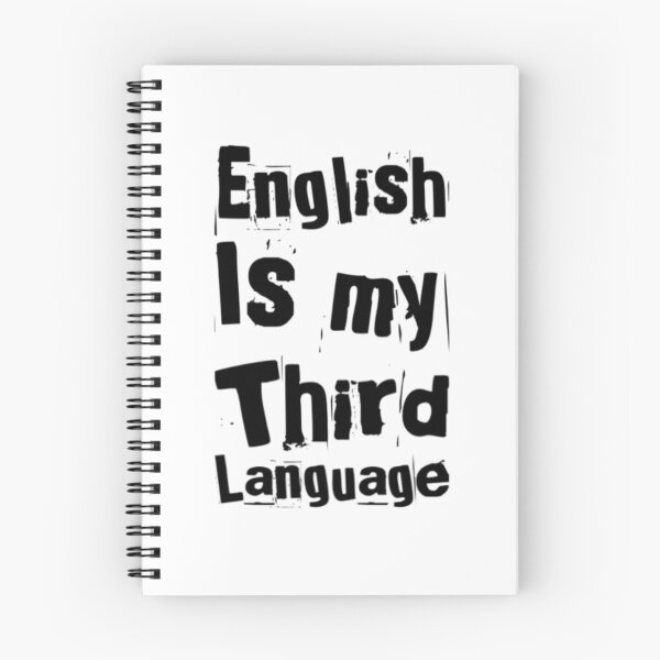 Item preview, Funny English is my Third Language designed and sold by MimsTees.