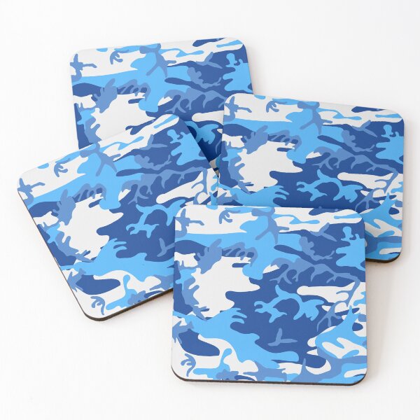 Item preview, Blue camouflage fatigues print  designed and sold by JosTees96.