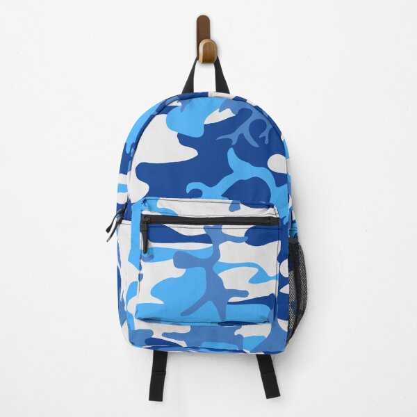 Item preview, Blue camouflage fatigues print designed and sold by JosTees96.