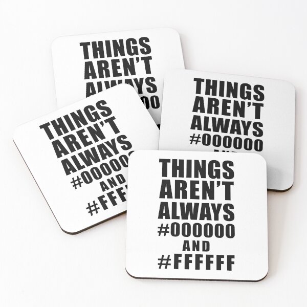 Item preview, Things aren't always black and white designed and sold by AsKartongs.
