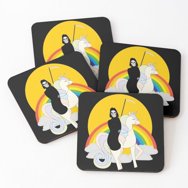 Item preview, Death Riding Unicorn designed and sold by printhappy4you.
