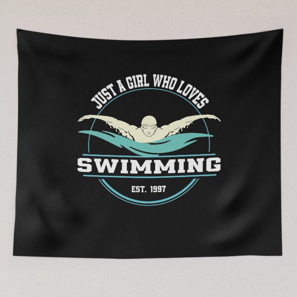 Item preview, Jusst a girl Swimming Water Swimmer Swimming Pool designed and sold by besTmanuFacture.