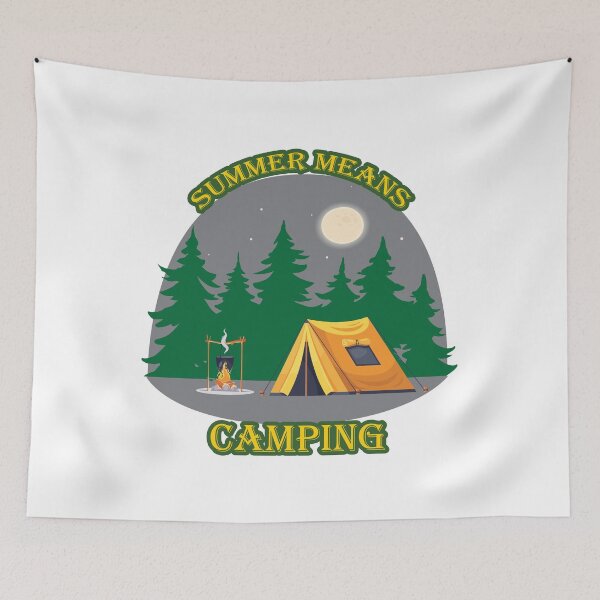 Item preview, Summer Means Camping  designed and sold by UrFavB.