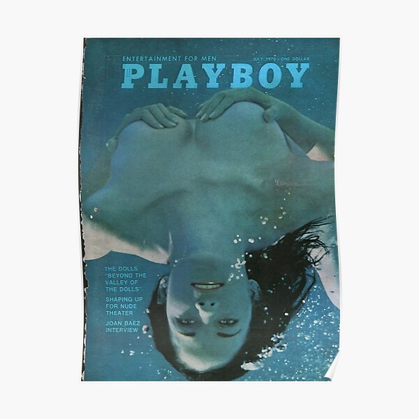 Revista Playboy Covers, julio de 1970 Póster