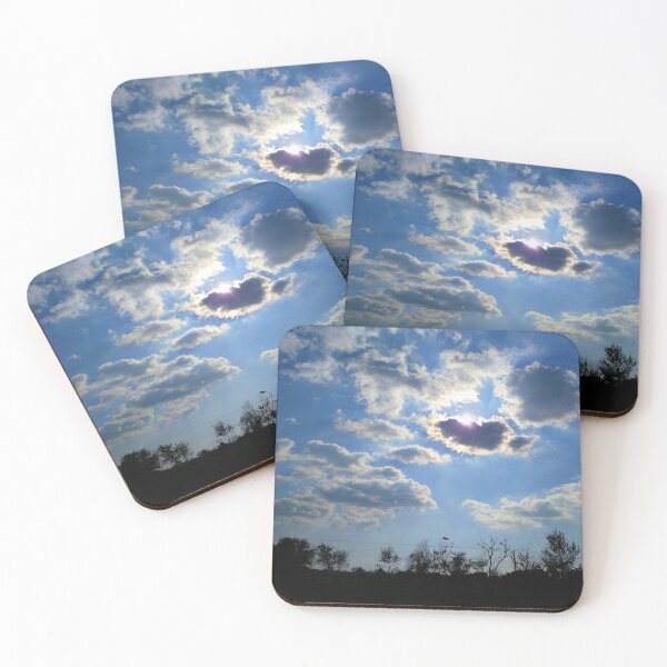 Item preview, dark clouds on blue sky designed and sold by sbrstore.