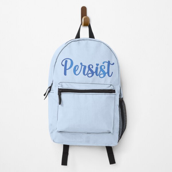 Item preview, Persistir la obra de arte inspiradora cita azul designed and sold by Ellie G..