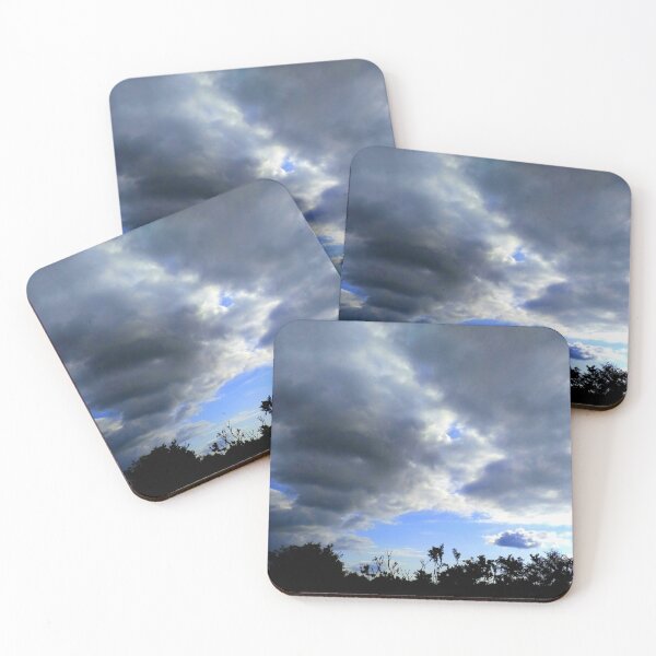 Item preview, dark clouds on blue sky designed and sold by sbrstore.