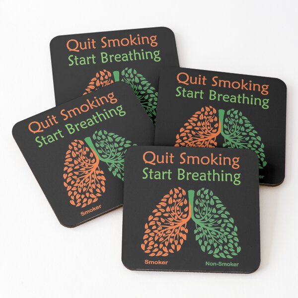 Item preview, Quit Smoking Start Breathing | No Smoking Awareness designed and sold by cartyourchoice.