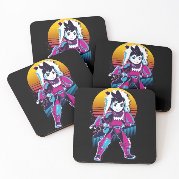 Item preview, Monster Hunter Stories - Hero *80s retro* designed and sold by MyRetroArt.