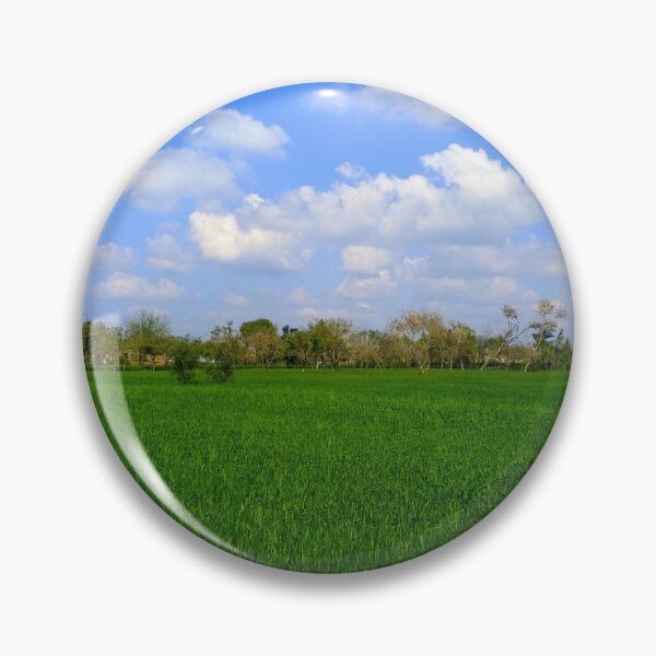 Item preview, green grass with clouds designed and sold by sbrstore.