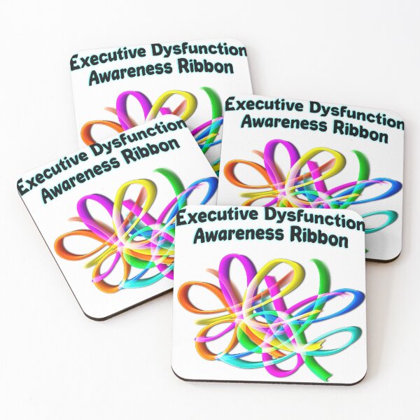 Item preview, Executive Dysfunction Awareness Ribbon  designed and sold by EmyBeeDesigns.