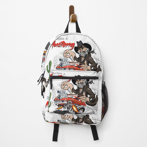 Item preview, Cowboy breaking his Classic Mustang designed and sold by Scottdowell.