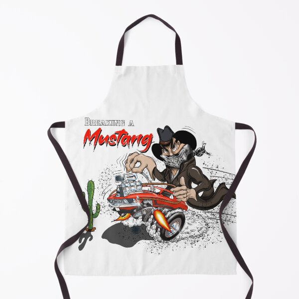 Item preview, Cowboy breaking his Classic Mustang designed and sold by Scottdowell.