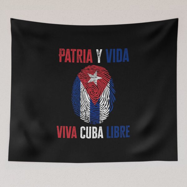 Item preview, Cuba Patria y Vida - Viva Cuba Libre designed and sold by Alaadin Bendali Braham.