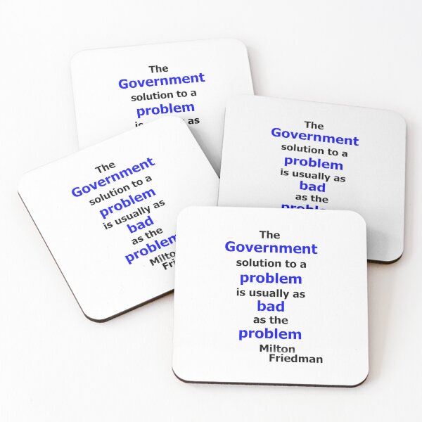 Item preview, The Government solution... M. Friedman (AT) designed and sold by OleKurmudgeon.
