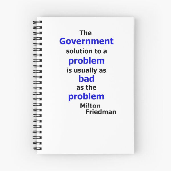 Item preview, The Government solution... M. Friedman (AT) designed and sold by OleKurmudgeon.