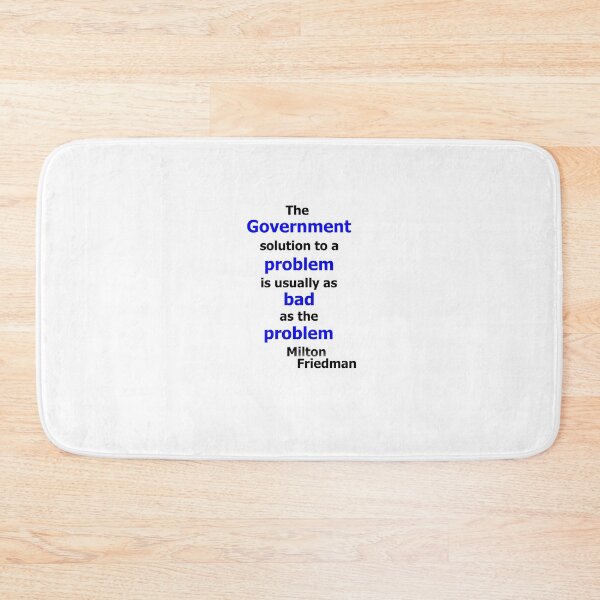 Item preview, The Government solution... M. Friedman (AT) designed and sold by OleKurmudgeon.