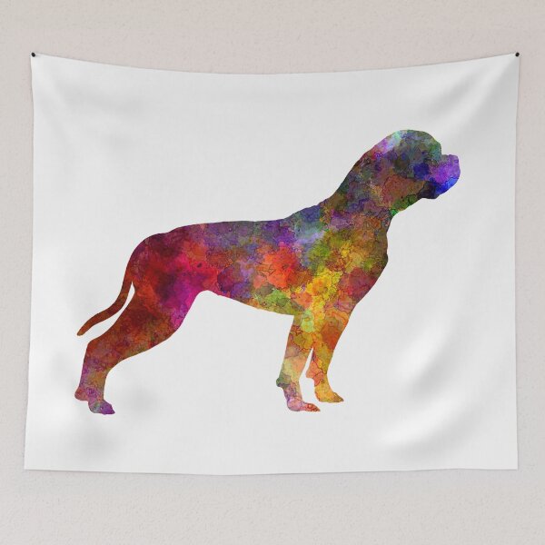 Item preview, American Bulldog 01 in watercolor designed and sold by paulrommer.