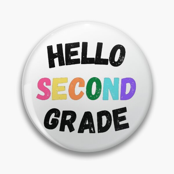 Item preview, Hello Second Grade, Cool Back to School  designed and sold by KashifMohiuddin.