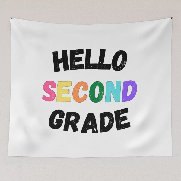 Item preview, Hello Second Grade, Cool Back to School  designed and sold by KashifMohiuddin.
