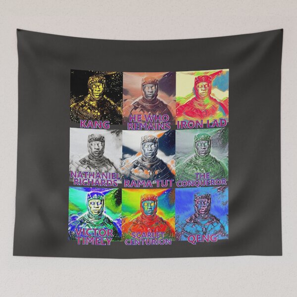 Item preview, KANG / He Who Remains / The Conqueror Portaits - Pop Art Style designed and sold by Kyllerbuzcut.