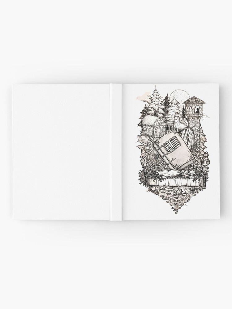 Bonnet Fairy Inspired Notebook / Sketchbook / Journal