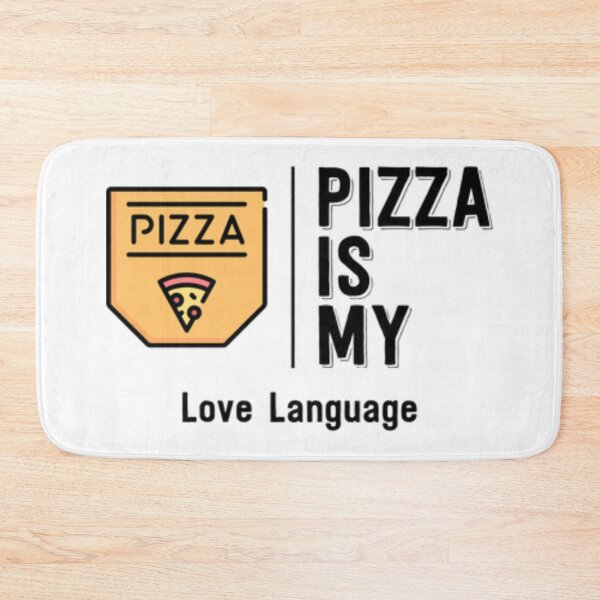 Aperçu de l'œuvre Pizza Is My Love Language créée et vendue par DesginTrend.