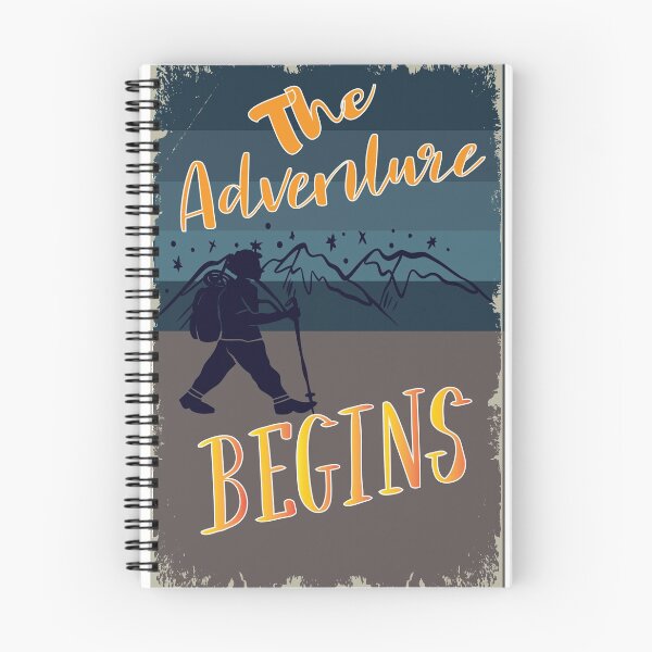 Item preview, The Adventure Begins (Camping) designed and sold by UrFavB.