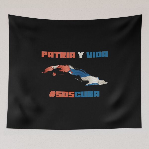 Item preview, Cuba Patria y Vida - Viva Cuba Libre #SOSCUBA designed and sold by Alaadin Bendali Braham.