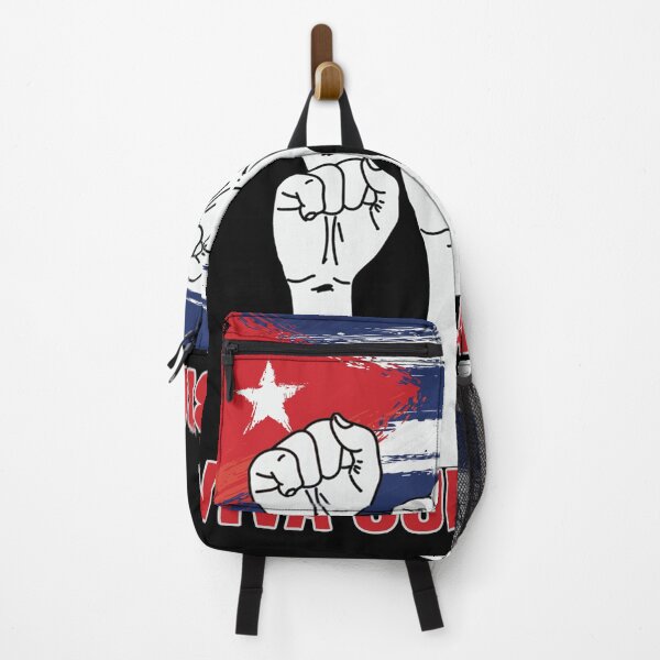 Item preview, PATRIA Y VIDA VIVA CUBA LIBRE DISTRESSED CUBAN FLAG designed and sold by Feline Rockstars.