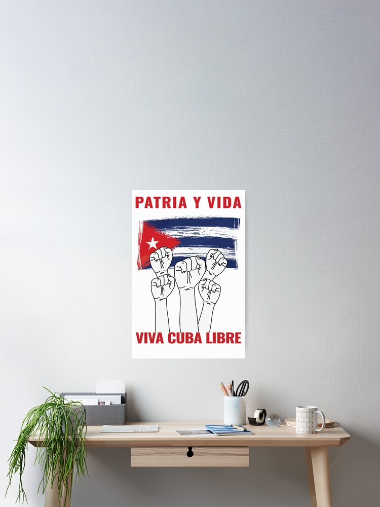 Patria Y Vida Cuba Flag Graphic by TEAM20 · Creative Fabrica