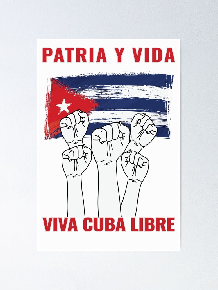 Patria Y Vida Cuba Flag Graphic by TEAM20 · Creative Fabrica