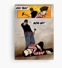 Public Service Announcement Canvas Print