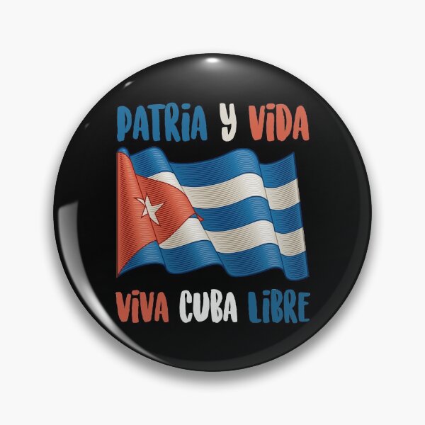 Item preview, Cuba Patria y Vida - Viva Cuba Libre Cuban Flag designed and sold by Alaadin Bendali Braham.