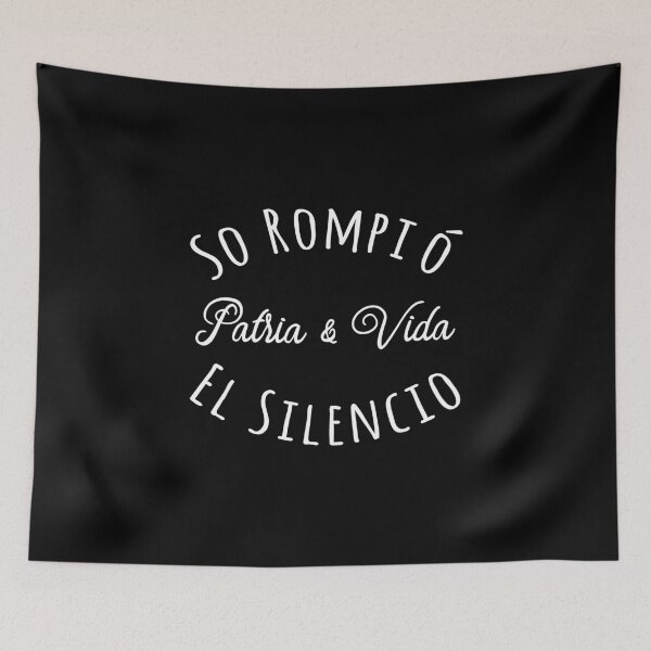 Item preview, So Rompió Patria and Vida El Silencio - Viva Cuba Libre designed and sold by Alaadin Bendali Braham.