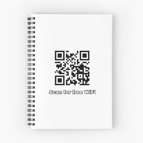 Item preview, Scan for Free Wifi, QR code, rickroll designed and sold by tropicalhen133.