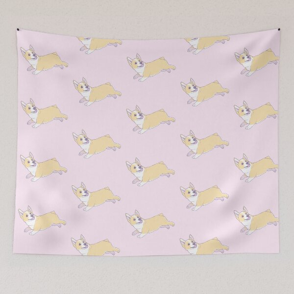 Item preview, Leaping Corgi designed and sold by tiffatiel.