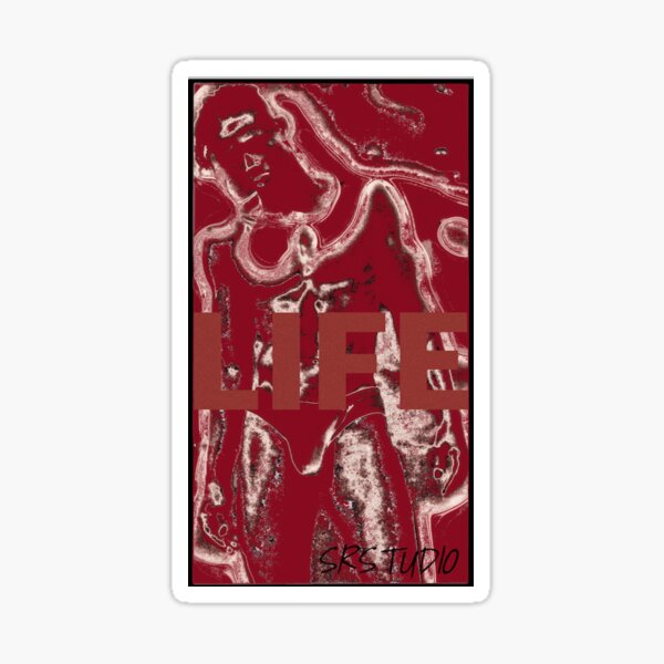 'LIFE' Art Graphic Sticker