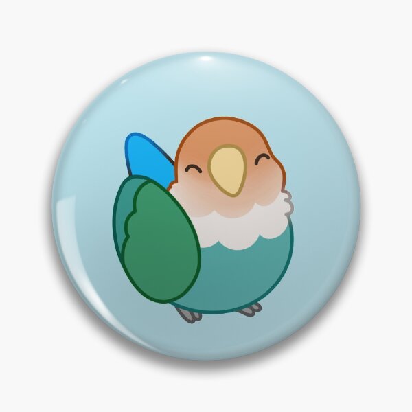 Artikelvorschau, Blue Mutation Lovebird Borb entworfen und verkauft von catyart.