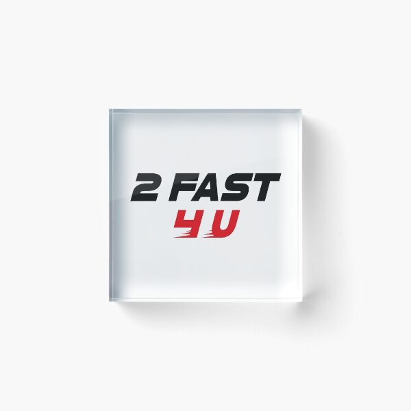 Item preview, 2 Fast 4 U (Black and Red) designed and sold by FilipeFerreira.