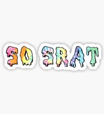 Also, Srat Tie Dye Sticker