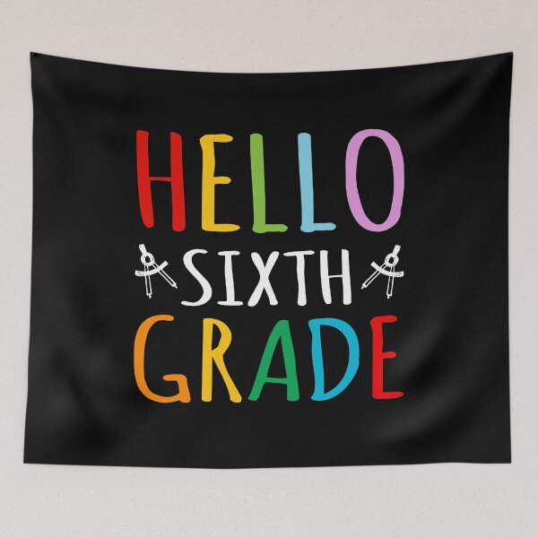 Item preview, Hello Sixth Grade - 6th Grade Team designed and sold by meedTee.