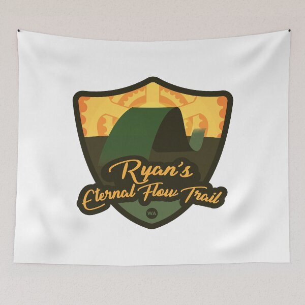 Item preview, Ryan's Eternal Flow Trail - Washington designed and sold by Moritz Schwäble.
