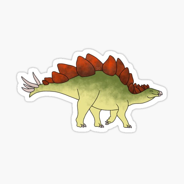Cute Stegosaurus Sticker