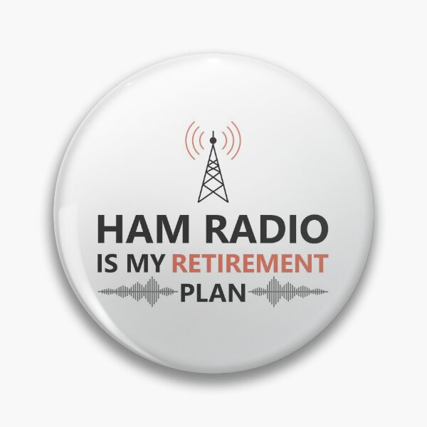 Item preview, Ham radio is my retirement plan Sign and Text base design designed and sold by Babadollcraft.