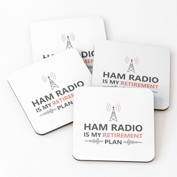 Item preview, Ham radio is my retirement plan Sign and Text base design designed and sold by Babadollcraft.