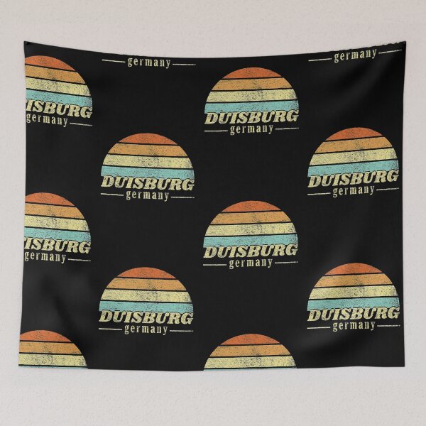 Item preview, duisburg retro fan  designed and sold by pirminio.