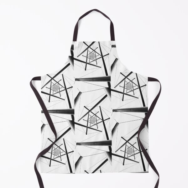 Item preview, Prism design in black and white star pattern designed and sold by Valdilana.