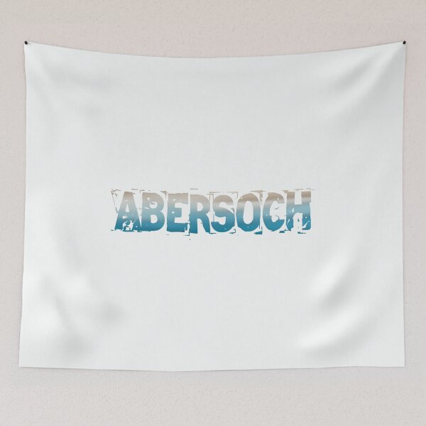 Item preview, Abersoch distressed ocean blue summer beach design designed and sold by MiloHarris.
